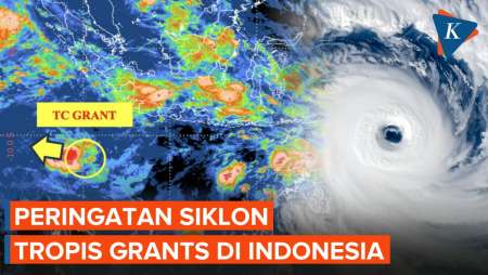 Waspada Dampak Siklon Tropis GRANT Di 5 Wilayah Indonesia Hingga 25 Desember 2025