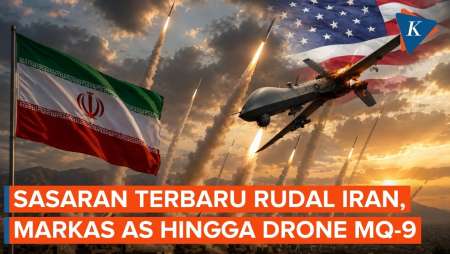 Serangan Terbaru Iran: Sasar Pesawat Militer AS hingga Jatuhkan Drone MQ-9 Reaper