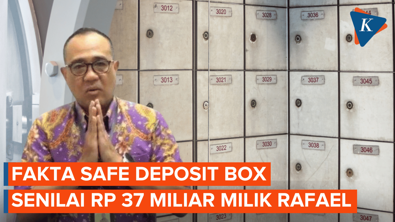Fakta-fakta Safe Deposit Box Rp 37 Miliar Milik Rafael Alun