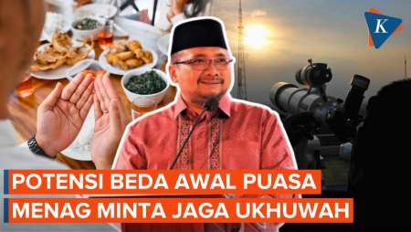 Awal Puasa Berpotensi Beda, Menag Minta Masyarakat Jaga Ukhuwah