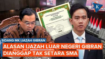 Mengapa Pendidikan Wapres Gibran Di Luar Negeri Dianggap Tak Setara Ijazah SMA?