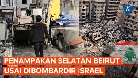 Kondisi Terkini Beirut Lebanon usai Dibombardir Serangan Udara Israel