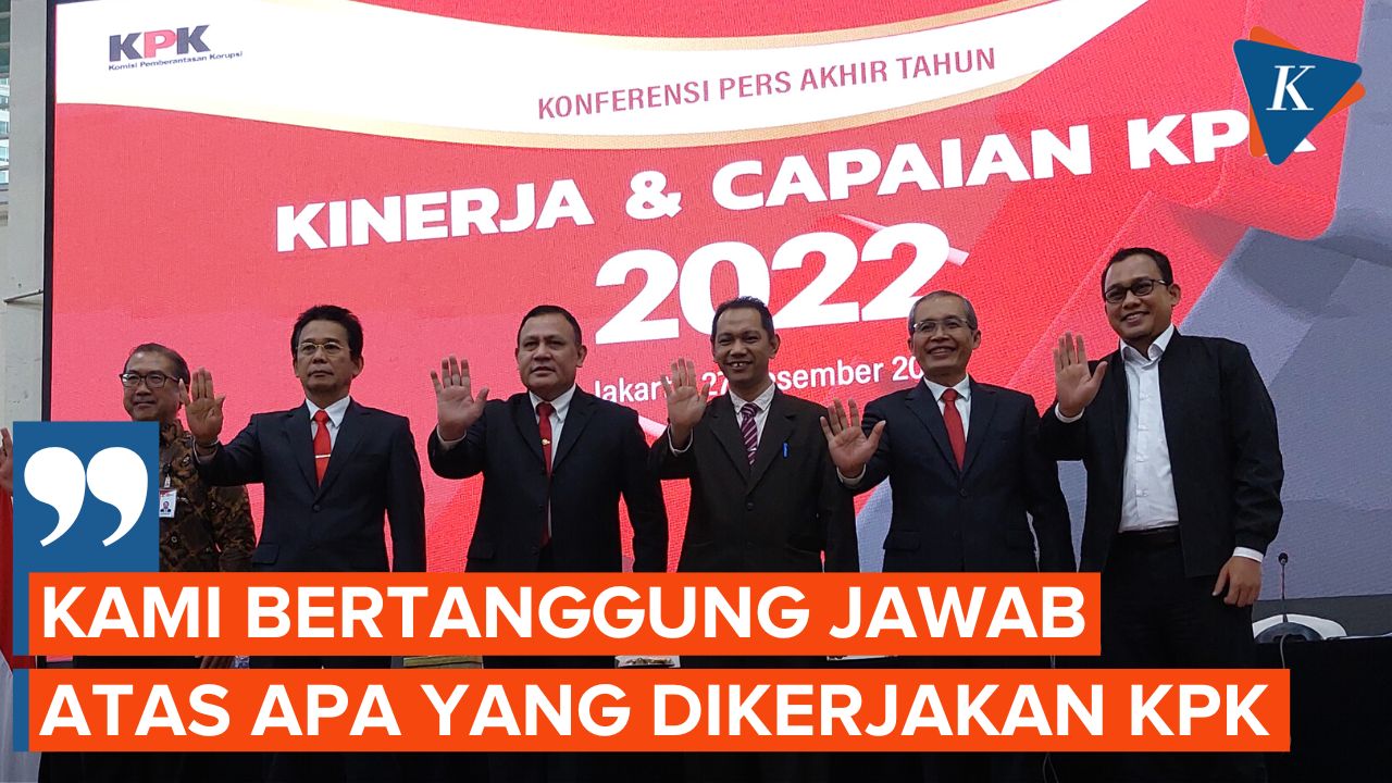 [FULL] Pernyataan Ketua KPK Usai Laporan Kinerja KPK Tahun 2022
