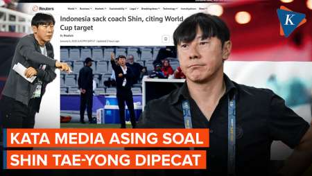 Media Asing Soroti Pemecatan Shin Tae-yong