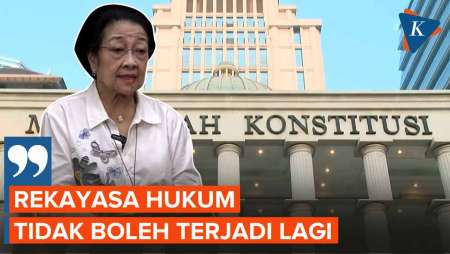 Megawati Harap Tak Ada Lagi Rekayasa Hukum