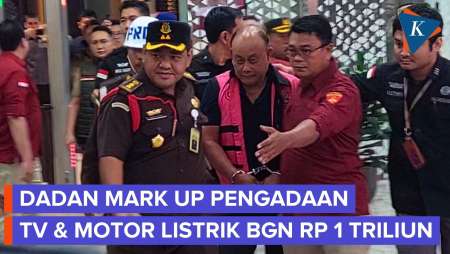 Jadi Tersangka, Dadan Hindayana Mark Up Pengadaan Motor Listrik Hingga Sepatu BGN