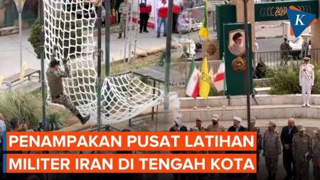 Wujud Lokasi Latihan Militer di "Jantung" Kota Teheran, Iran Kian Siap Lawan Amerika