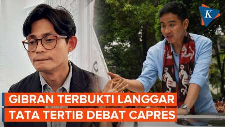 Gibran Terbukti Provokasi Pendukung Saat Debat, KPU Beri Teguran