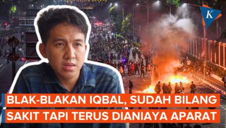 Blak-blakan Iqbal Ramadhan soal Dianiaya Aparat Saat Demo Tolak RUU Pilkada di DPR