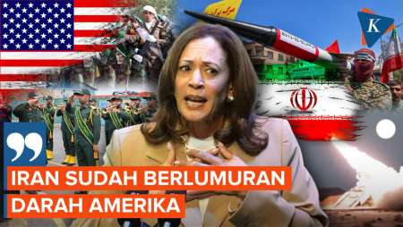 Blak-blakan Kamala Harris Jadikan Iran Musuh Terbesar AS