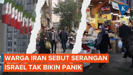 Warga Iran: Serangan Israel Tak Timbulkan Kepanikan