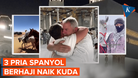 Perjalanan Haji Tak Biasa: Tiga Pria Spanyol Naik Kuda ke Mekkah