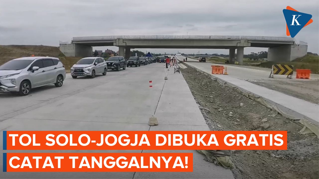 Ada Tol Gratis di Ruas Solo-Yogyakarta, Hanya Buka Sampai Sore