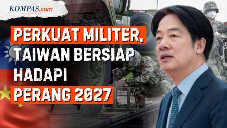 Tolak Reuni China, Taiwan Ancang-ancang Perang 2027!