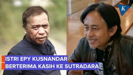 Tangis Istri Epy Kusnandar: Terima Kasih, Namanya Sangat Harum Dan Jadi Besar