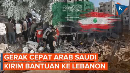 Arab Saudi Dukung Lebanon, Langsung Kirim Bantuan Kemanusiaan dan Medis