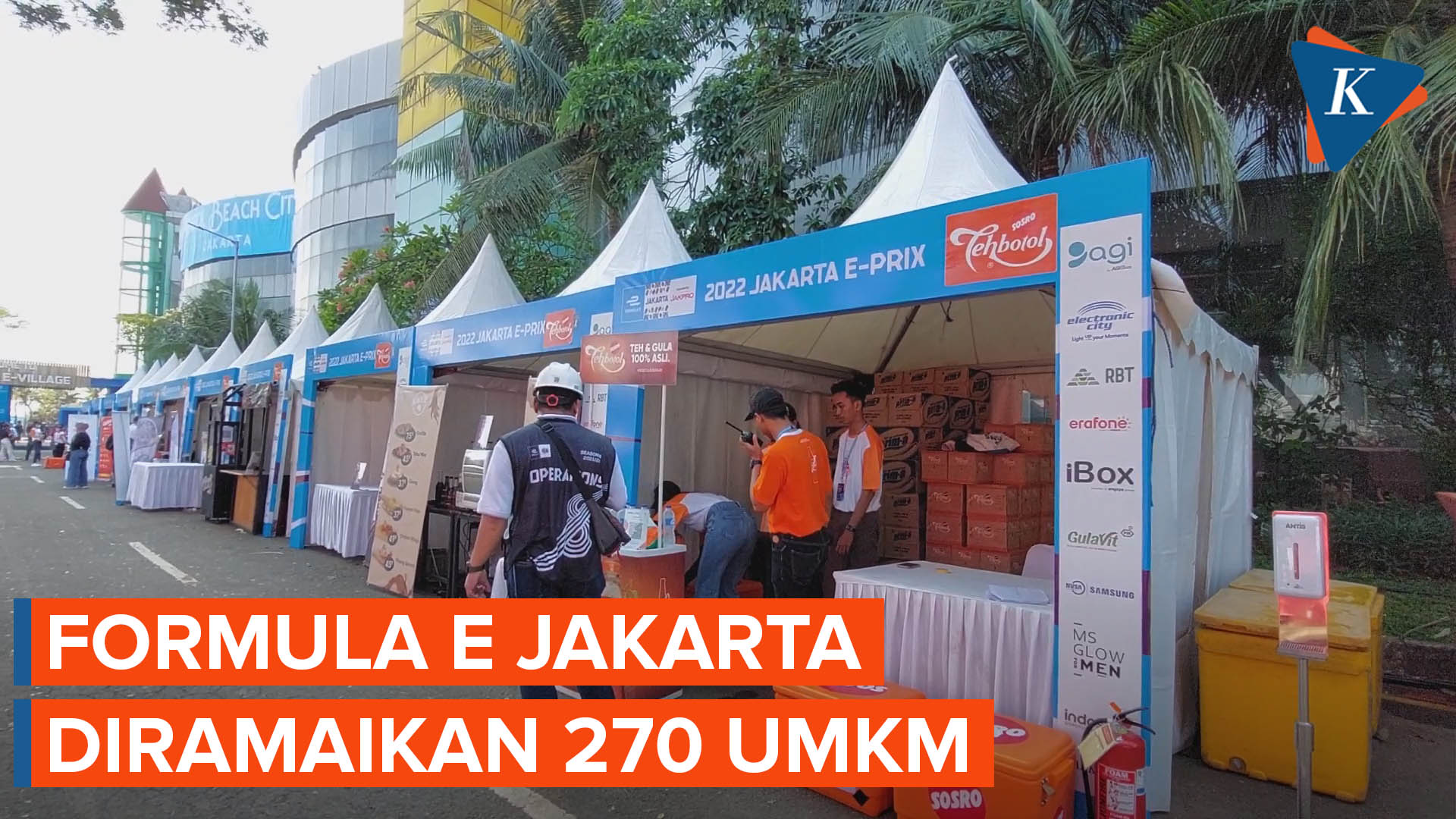 Formula E Jakarta Sajikan Jajanan Kuliner Lokal dan Barat