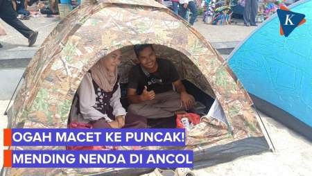 Ogah Macet Ke Puncak! Mending Ngemper Di Ancol