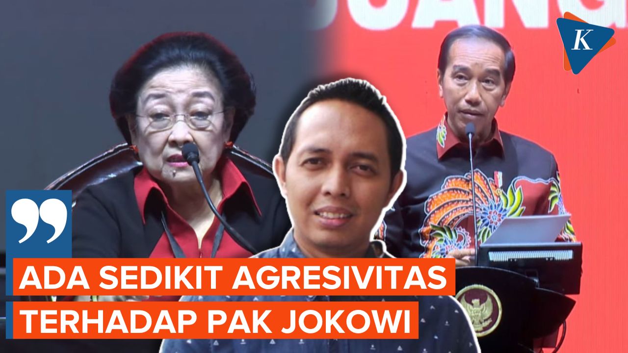Megawati Dinilai Agresif terhadap Jokowi di HUT ke-50 PDI-P