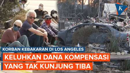 Korban Kebakaran Los Angeles Sulit Penuhi Kebutuhan, Bantuan Tak Kunjung Tiba