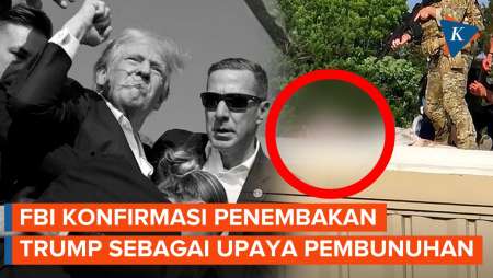 FBI Konfirmasi Penembakan Trump sebagai Upaya Pembunuhan, Siapa Pelakunya?