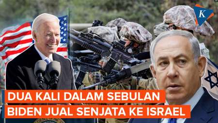 Alasan Biden Jual Senjata ke Israel sampai Langkahi Kongres