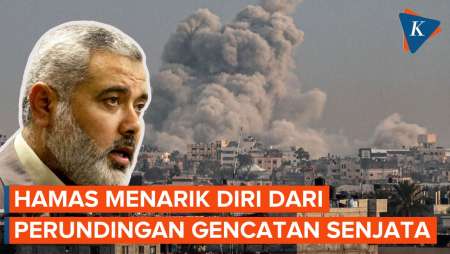 Hamas Menarik Diri dari Perundingan Gencatan Senjata di Gaza