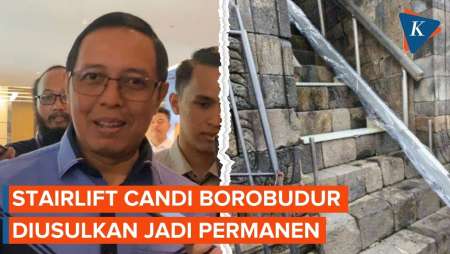 Hasan Nasbi Ungkap Stairlift Borobudur Diusulkan Permanen, Ini Alasannya