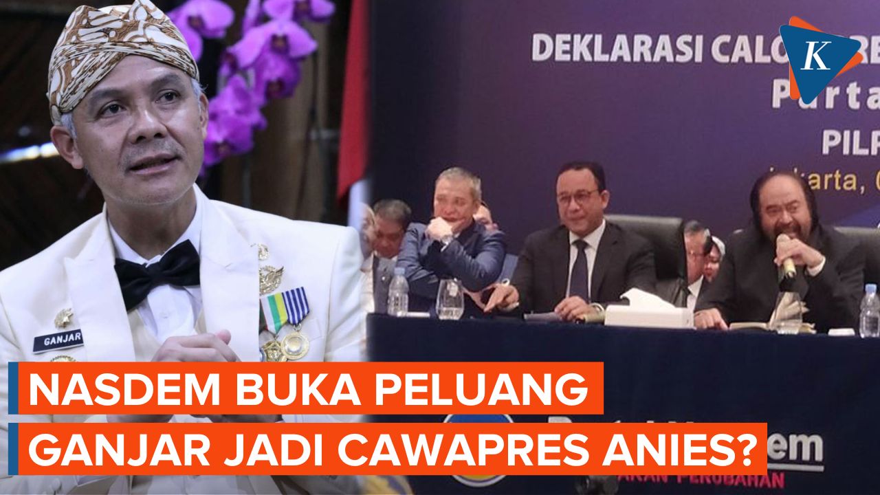Nasdem Tunggu Keputusan PDI-P soal Ganjar Pranowo