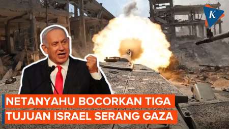 Tiga Tujuan Utama Israel Serang Gaza, Salah Satunya Hancurkan Hamas