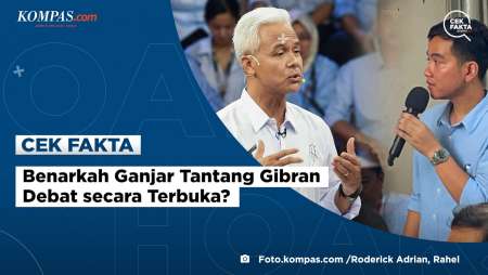 Benarkah Ganjar Tantang Gibran Debat secara Terbuka?