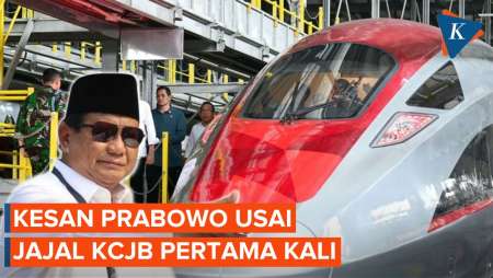 Testimoni Prabowo Jajal KCJB Pertama Kali: Canggih, Modern seperti di Luar Negeri