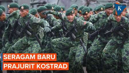 Kostrad Pamer Seragam Baru! Ternyata Ini Makna di Baliknya...