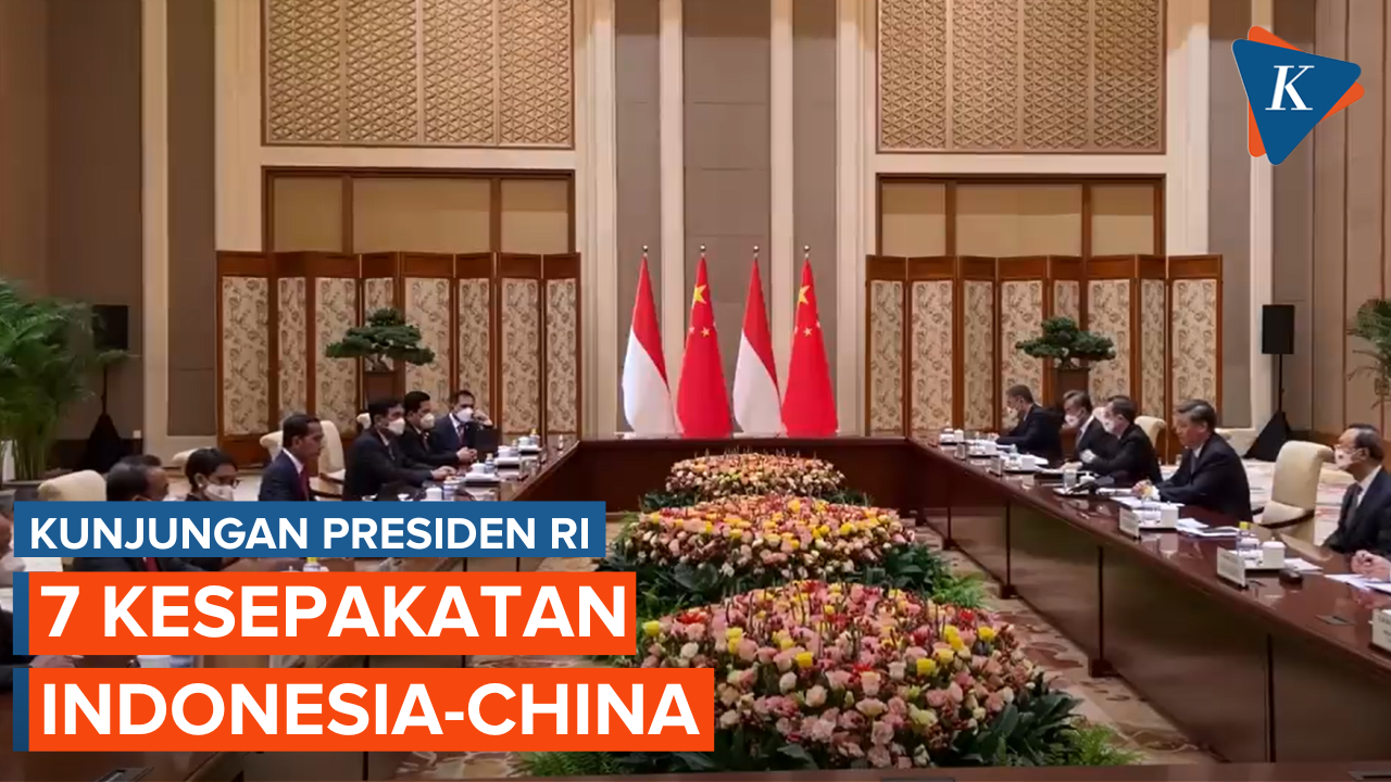 7 Kesepakatan Indonesia - China