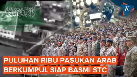 20.000 Pasukan Arab Saudi Kumpul Di Yaman, Ingin "Tendang" STC