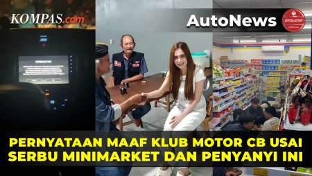 Klub Motor CB yang Serbu Minimarket Minta Maaf