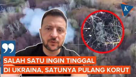 Zelensky Ungkap Keinginan Tentara Korut yang Ditangkap di Ukraina