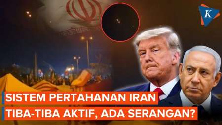 Sistem Pertahanan Iran Aktif Tanda Deteksi Serangan, AS-Israel Bungkam!