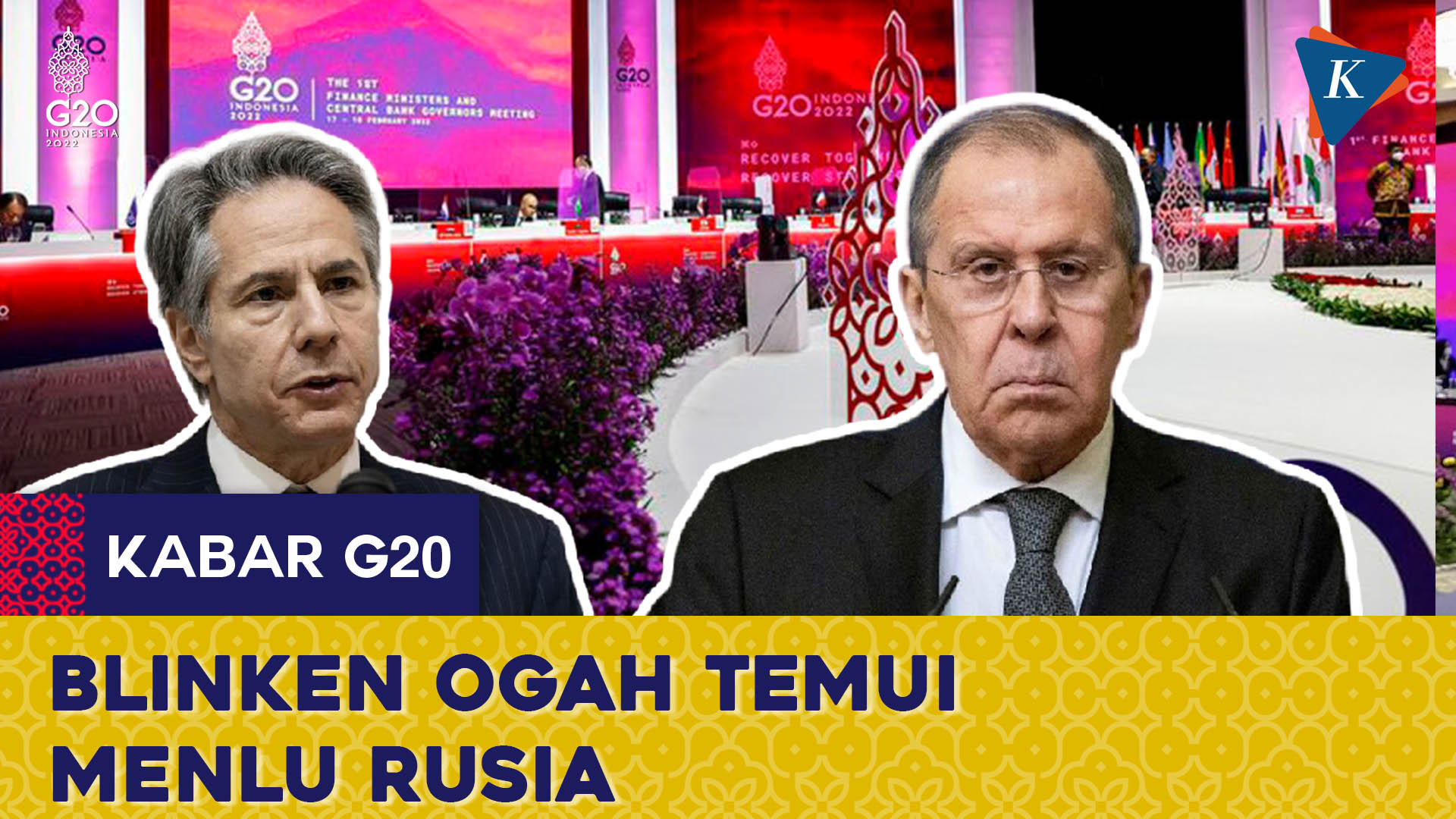 Blinken Ogah Temui Menlu Rusia di G20