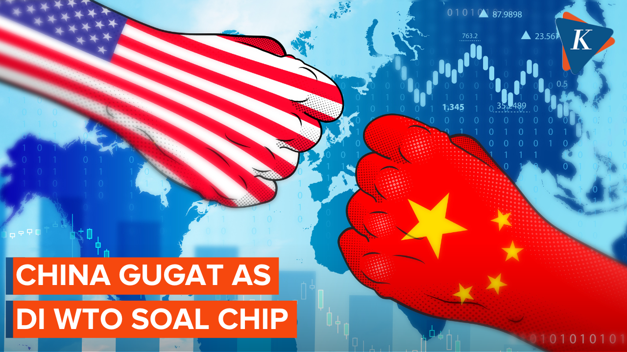 China Gugat AS di WTO Masalah Pembatasan Perdagangan Chip