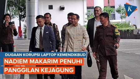 Nadiem Makarim Diperiksa Kejagung