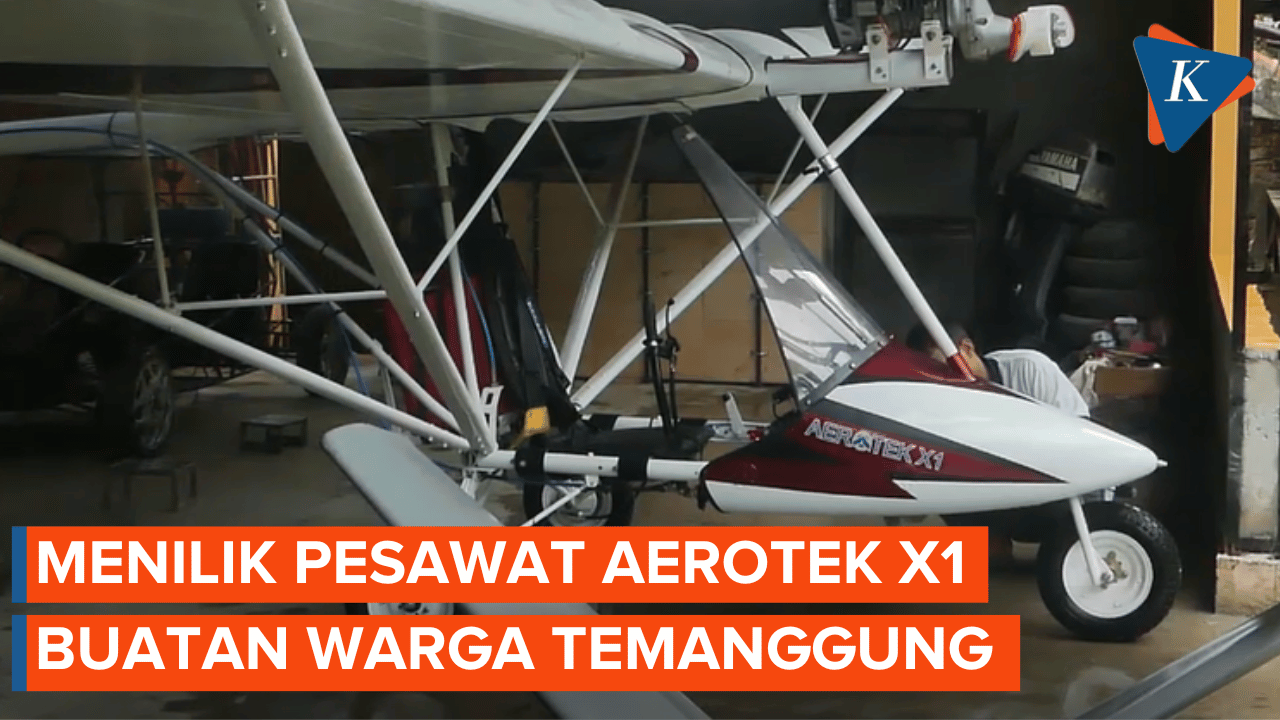 Mengenal Pesawat AEROTEK X1 Buatan Warga Temanggung yang Multifungsi