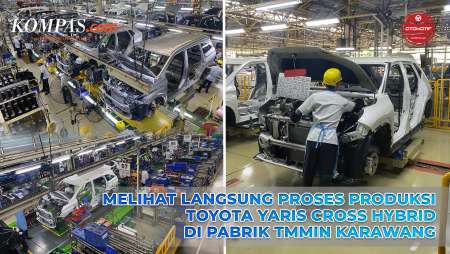 Melihat Langsung Proses Perakitan Toyota Yaris Cross Hybrid Di Pabrik