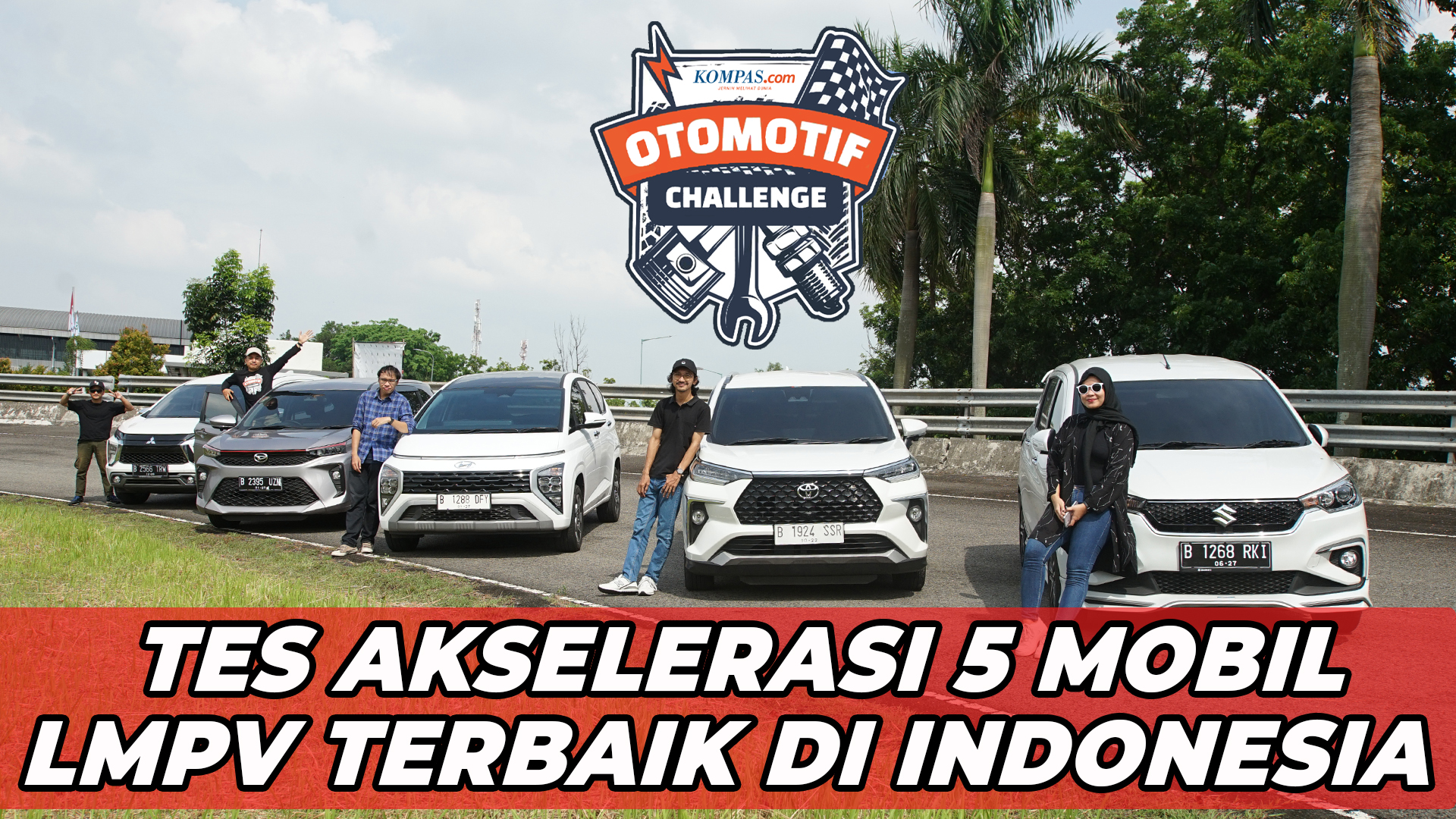 TES AKSELERASI 5 MOBIL LMPV TERBAIK DI INDONESIA | Kompas Otomotif Challenge
