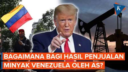 Uang Penjualan Minyak Masuk Rekening AS, Berapa Jatah Untuk Venezuela?