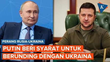 Putin Siap Berunding dengan Ukraina, Ini Syaratnya