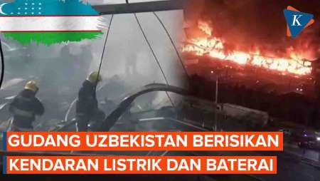 Terjadi Ledakan Besar di Gudang Uzbekistan, 1 Orang Tewas dan 163 Orang Terluka