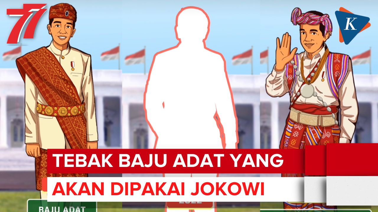 Sambut HUT Ke-77 RI, Jokowi Ajak Warganet Tebak Baju Adat yang Akan Dipakainya saat Upacara