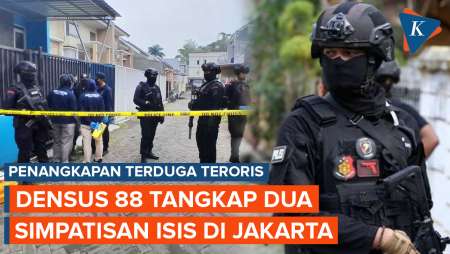 Densus 88 Tangkap Dua Terduga Teroris Simpatisan ISIS di Jakarta, Sempat Rakit Bom