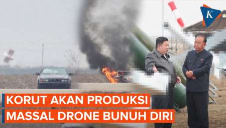 Kim Perintahkan Produksi Massal Drone Bunuh Diri di Korea Utara